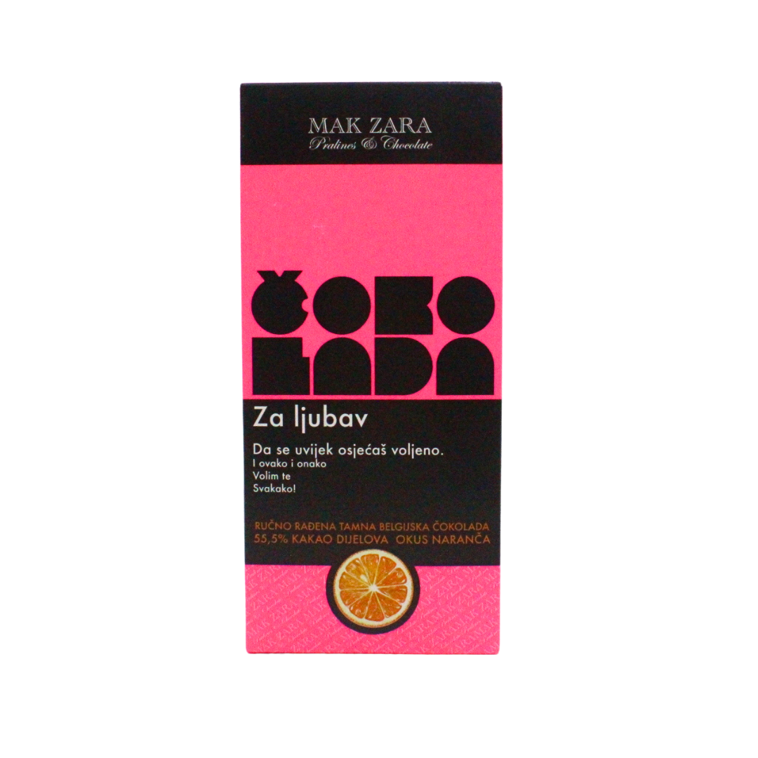 52 (3) Čokolada za ljubav Mak Zara 90g - Image 1