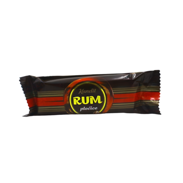Čokolada rum pločica,45g Kandit