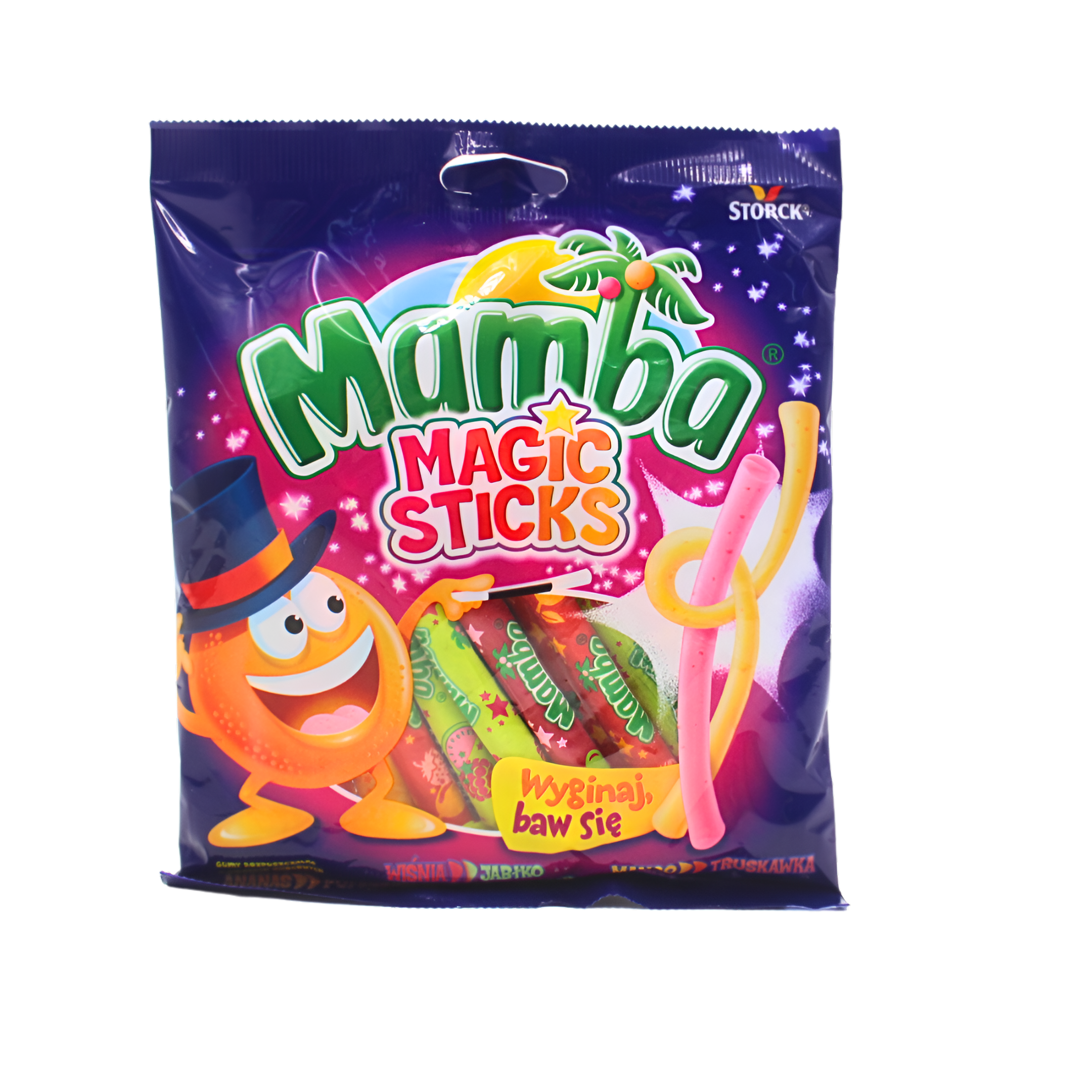 476-1 (1) Gumene bombone Mamba magic sticks,140g - Image 1