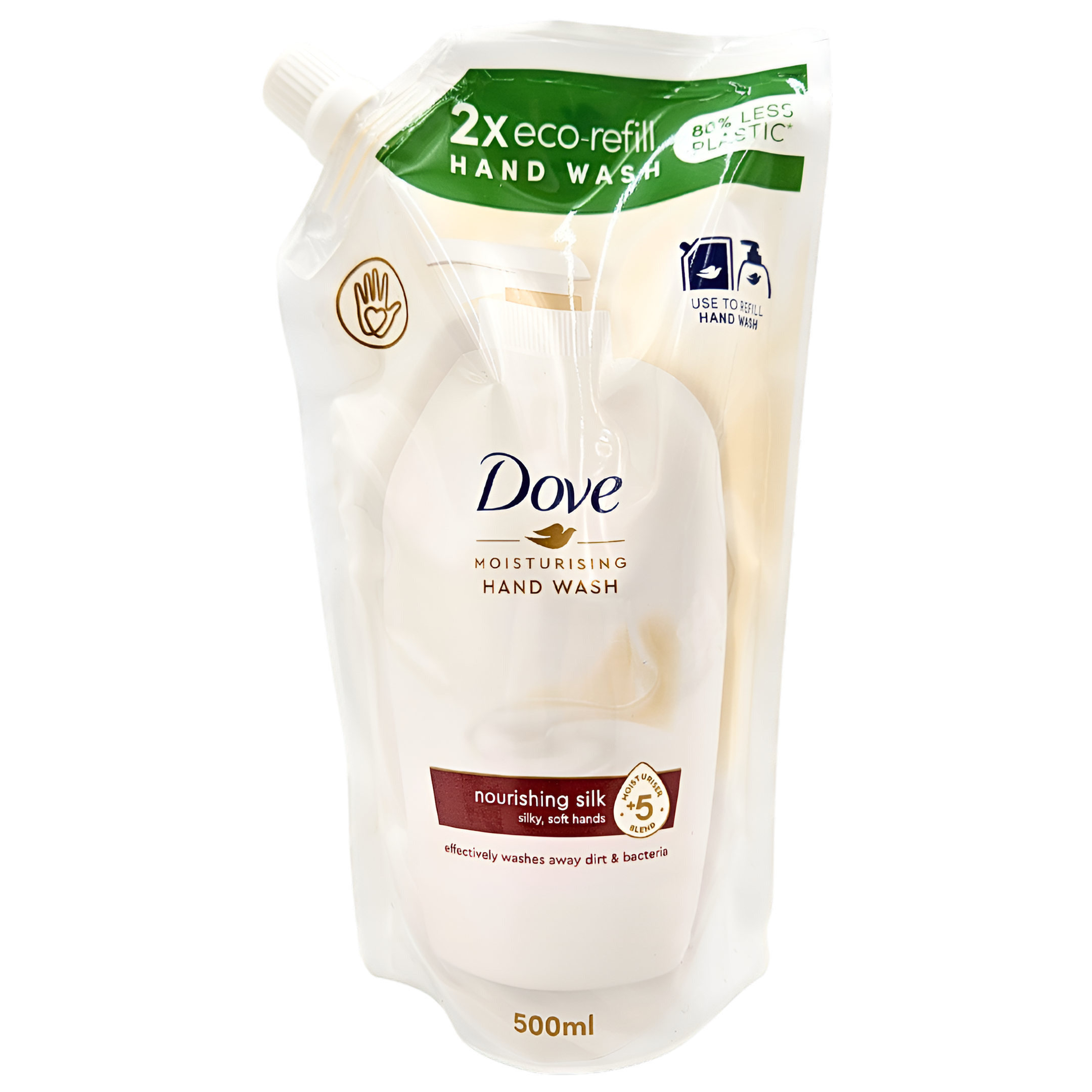 138-1 Sapun Dove Moisturising za ruke-refill, 500ml - Image 1