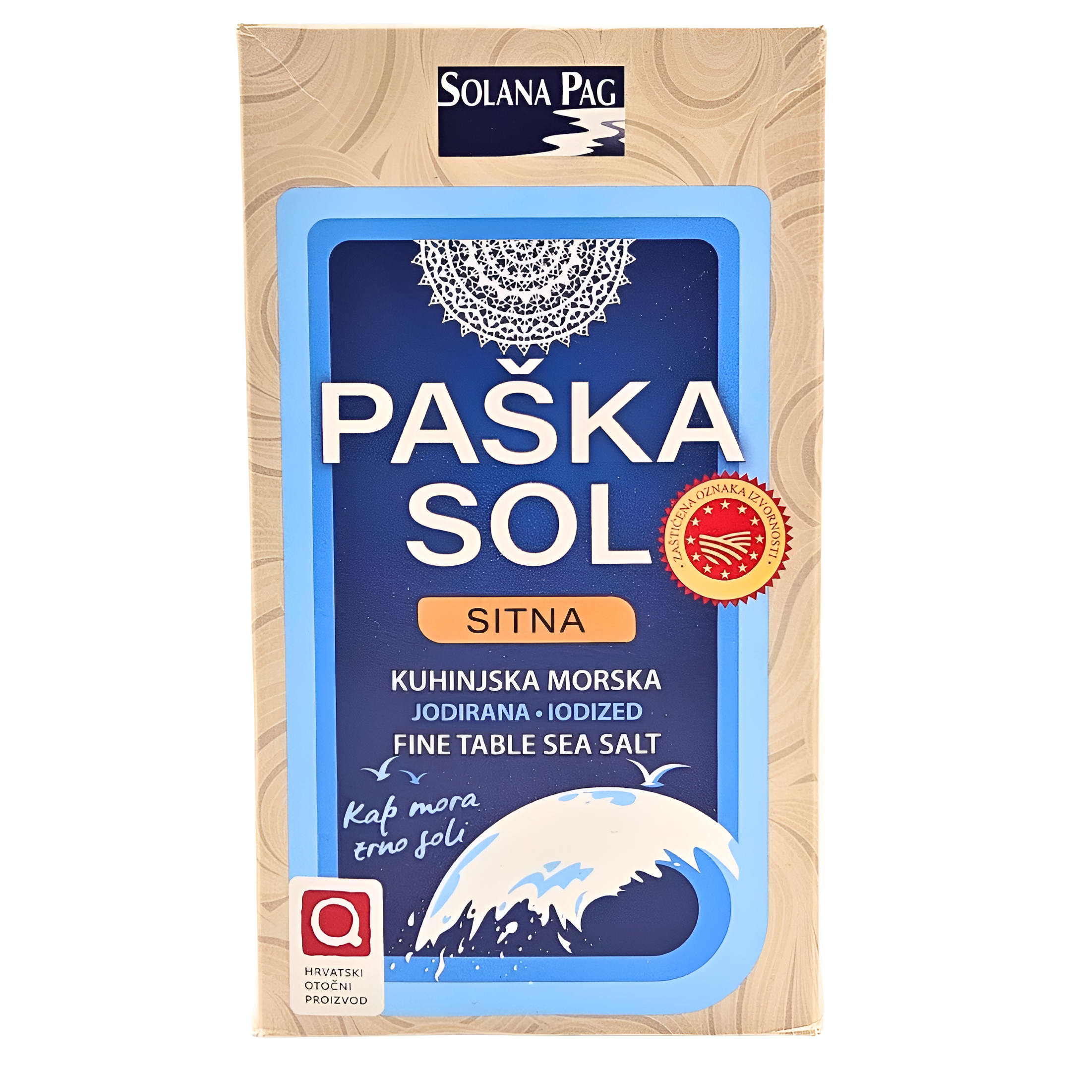 229-1 Paška sol sitna 1kg - Image 1